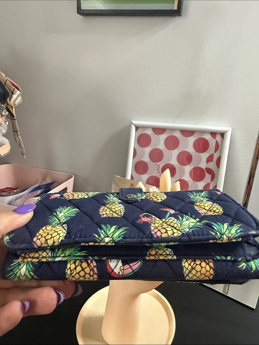 Vera Bradley quilted vera